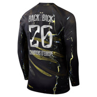 Maillot manches longues PSG Jordan Night Edition Match Dri-FIT ADV 25/26 - Flocage Champions of Europe - 26