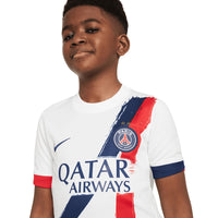 Maillot Extérieur Stadium PSG Nike 25/26 - Enfant - Flocage Champions of Europe - 26