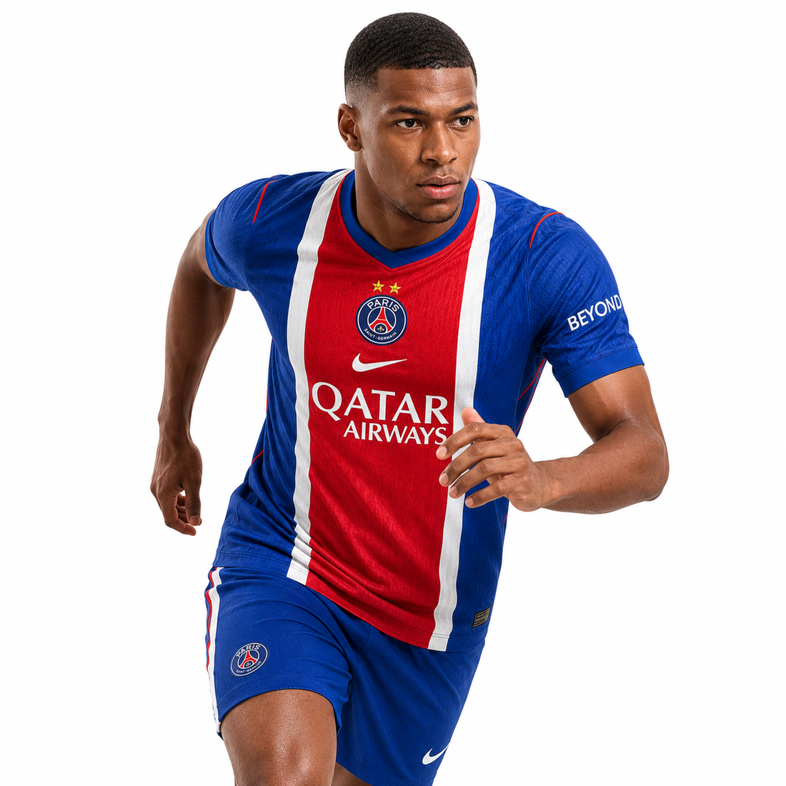 Maillot Domicile Stadium PSG Nike 26/27 (2 Étoiles)